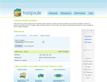 Tablet Screenshot of hostpix.de